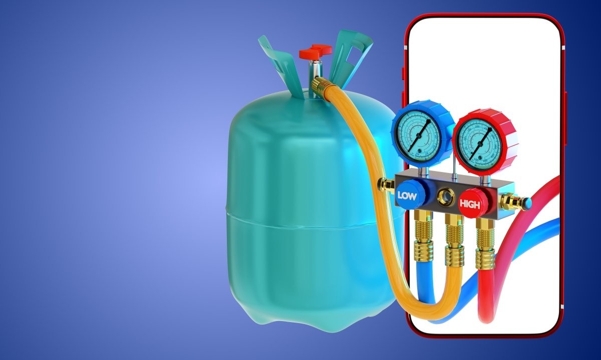 Industrial coolant cylinders